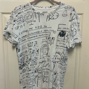Basquiat-Inspired Graphic Tee Shirt
